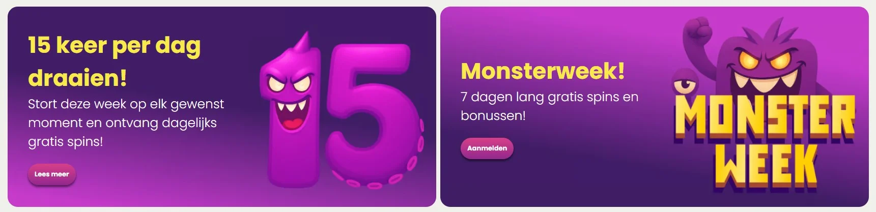 SlotMonster Casino Bonussen